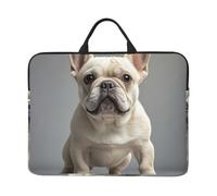 Housse de protection fine pour ordinateur portable de 15,6" Motif bouledogue français