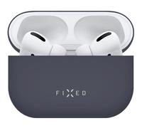 Housse de protection Fixed Silky pour Apple AirPods Pro 2, bleu foncé