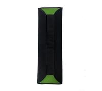 Housse de protection flexible en néoprène pour cadre de vélo avec ajustement réglable pour une circonférence de cadre de 28 à 36 cm offrant un blindage fiable contre les intempéries (intérieur vert)