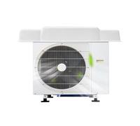 Housse De Protection for Climatiseur Couvercle De L'unité AC Couvercle De Remplacement De Fenêtre AC for Mini Pompe À Chaleur, Condenseur Et Compresseur Avec Corde Fixe(34X17X6IN)