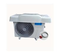 Housse De Protection for Climatiseur Couverture Isolante for Climatiseur De Fenêtre Pare-soleil Étanche Adapté À La Mini Pompe À Chaleur Divisée, Au Condenseur Et Au Compresseur(Size:34X17X6IN)