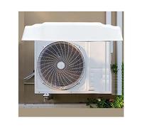 Housse De Protection for Climatiseur En PVC Couverture De Climatisation De Fenêtre Extérieure, Couverture D'unité AC Y Compris 2 Fils D'acier Adaptés À L'unité AC À L'extérieur(Size:34X17X6IN)