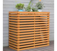 Housse de protection for climatiseur mini split for unité extérieure, housse de protection for climatiseur, climatiseur extérieur en bois, clôture for cacher le climatiseur, adaptée aux supports d'uni