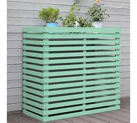 Housse de protection for climatiseur mini split for unité extérieure, housse de protection for climatiseur, climatiseur extérieur en bois, clôture for cacher le climatiseur, adaptée aux supports d'uni