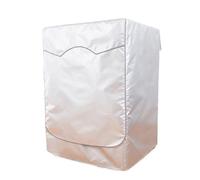 Housse de protection for Machine à laver et sèche-linge, étanche, anti-poussière, conçue for la plupart des lave-linge (argent)(S)