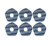 Housse De Protection For Serpillière, Chiffons, Tampons, Pièces De Rechange, Accessoires For Serpillière, Compatibles Avec L'aspirateur Robot Eufy X10 Pro Omni. Pièces De Rechange(6pcs)