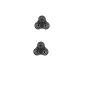 Housse De Protection For Tête De Rasoir, Compatible Avec Xiaomi Mijia S500C S500 S300, Remplacement For Tête De Rasoir Électrique MJTXD01SKS, Accessoires(2pcs)