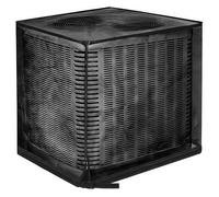 Housse De Protection For Unité Extérieure De Climatiseur, Housse De Protection For Climatiseur Extérieur, Réglable, Amovible(90x90x100cm/35.4x35.4x39.3in)