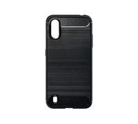 Housse de protection Forcell Carbon pour Samsung Galaxy A01 en noir