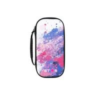 Konix Housse Geek Star pour Switch/Lite/OLED - Motif étoiles - 8 jeux - Rose G