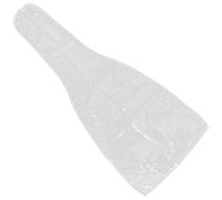 Housse de Protection Guitare Classique PVC Imperméable, Translucide Givrée | Pliage Rapide, Usage Maison et Sortie sous Pluie, Lot de 1 Housse, pour Élèves et Propriétaires