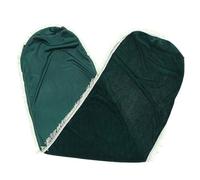 Housse de Protection Guzheng en Peluche Verte, Pliable Décorative | Résistante aux Saletés, Style Simple et Élégant, Effet Luxueux, pour Décoration de Guzheng