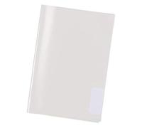 Housse de protection HERMA 7459 pour classeur plat DIN A4, transparente, couverture pour ordinateur portable, incolore/transparente, lot de 1
