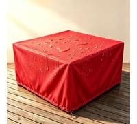 Housse de Protection Housse Imperméable pour Table Rectangulaire | Housse de Protection pour Coffre-fort à Armes (fusils et Pistolets)(Red,60x60x40cm/24x24x16in)