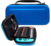 Housse de protection Housse pour Nintendo Switch OLED Bleu Etui rigide de voyage