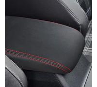Housse de protection Housses D'accoudoir Voiture Cuir Respirantes Confortables Automobiles Pour Golf 7 Pour MK7 2014-2020(Red-line)