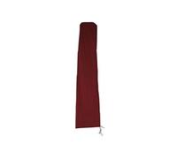 Housse De Protection Hwc Pour Parasol Jusqu'à 3,5 M, Gaine De Protection Avec Zip Bordeaux Rouge
