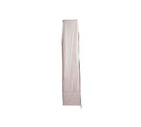 Mendler Housse de protection pour parasol HWC – jusqu'à 3,5 m, fermeture éclair – Gris crème