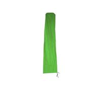 Housse De Protection Hwc Pour Parasol Jusqu'à 4,3 M (3x3 M), Gaine De Protection Avec Zip Vert Vert
