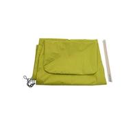 Housse De Protection Hwc Pour Parasol Jusqu'à 4,3 M (3x3 M), Housse Avec Fermeture Éclair Vert Clair Vert