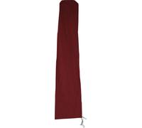 Housse de protection HWC pour parasol jusqu'à 4 m, housse de protection Cover avec fermeture éclair ~ bordeaux