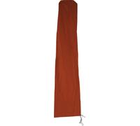 Housse de protection HWC pour parasol jusqu'à 4 m, housse de protection Cover avec fermeture éclair ~ terracotta