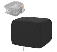 Housse de protection imperméable 210D pour tondeuse à gazon avec cordon de serrage coupe-vent, anti-UV et anti-poussière 78 x 56 x 36 cm