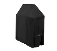 Housse de protection imperméable en tissu Oxford pour cheminée d'extérieur de 91,4 x 61 x 144 cm avec cordon de serrage coupe-vent et poignées (210D)