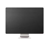 Housse de protection imperméable et anti-poussière en nylon compatible avec écran de bureau de 21/27", argenté ou noir, pour écran d'ordinateur pour protéger contre les déversements, la saleté