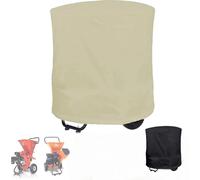 Housse de protection imperméable et anti-poussière en tissu Oxford pour broyeur de bois d'extérieur