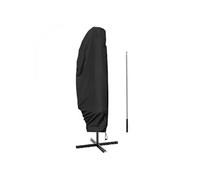 Linxor - Housse de protection imperméable et anti-uv pour parasol déporté - Noir - 3 tailles