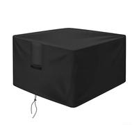 Housse de protection imperméable et coupe-vent en polyester robuste pour brasero d'extérieur contre les intempéries et les dommages environnementaux (100 x 56 x 64 cm)