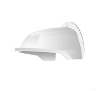 Housse de protection imperméable et imperméable pour caméra - Support mural - Protection extérieure - Matériau ABS - Blanc - Anti-poussière (1 pièce)