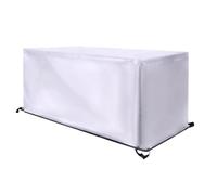 Housse de protection imperméable et résistante aux UV pour meubles de jardin - 280 x 175 x 80 cm - Couleur argentée