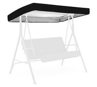 Housse de protection imperméable for chaise jardin, balançoire, terrasse, , haute qualité Toile de remplacement pour balançoire(Black 191x120x18cm)