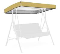 Housse de protection imperméable for chaise jardin, balançoire, terrasse, , haute qualité Toile de remplacement pour balançoire(Beige 213x122x18cm)