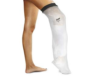 Housse de protection imperméable LimbO pour les plâtres et pansements. Demi jambe (M80 : mesure au-dessus du genou 39-54 cm. (5’5 ”-6’0))