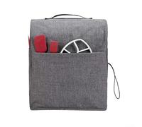 Housse de protection imperméable Oxford anti-poussière avec poche de rangement pour mixeur KitchenAid de 4,5 à 5 litres, gris