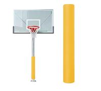 Housse de protection imperméable pour bâton de basket-ball pour extérieur, gym, garage, 5,1 cm d'épaisseur, mousse absorbant les chocs