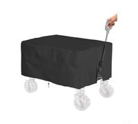 Housse de protection imperméable pour chariot de jardin en tissu Oxford, résistante aux intempéries, pour chariots à main et brouettes, pour un ajustement facile et design pliable (D)