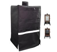 Housse de protection imperméable pour fumoir d'extérieur, fumoir d'extérieur, housse de gril de barbecue, housse de fumoir imperméable pour barbecue extérieur, 66,04 x 66,04 x 119,38 cm