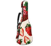 Housse de protection imperméable pour guitare acoustique classique et électrique, motif papillon et lune, Multicolore 07, 42.9x16.9x4.7 in, Sac à dos décontracté