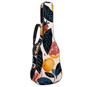 Housse de protection imperméable pour guitare acoustique classique et électrique, motif renard, animaux de la forêt, Multicolore 05, 42.9x16.9x4.7 in, Sac à dos décontracté