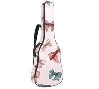 Housse de protection imperméable pour guitare électrique classique acoustique avec lignes ondulées pastel, Multicolore 02, 42.9x16.9x4.7 in, Sac à dos décontracté