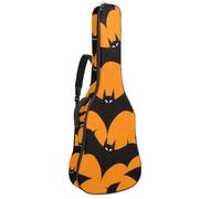 Housse de protection imperméable pour guitare électrique classique acoustique méduse verte et violette, Multicolore 09, 42.9x16.9x4.7 in, Sac à dos décontracté
