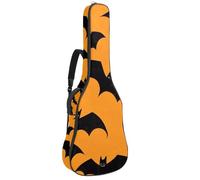 Housse de protection imperméable pour guitare électrique classique acoustique méduse verte et violette, Multicolore 08, 42.9x16.9x4.7 in, Sac à dos décontracté