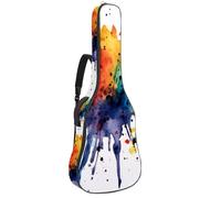 Housse de protection imperméable pour guitare électrique classique et acoustique, voiture de course vintage avec drapeau à damier, Multicolore 09, 42.9x16.9x4.7 in, Sac à dos décontracté