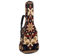 Housse de protection imperméable pour guitares acoustiques et électriques classiques, chapeau de cowboy sauvage west, cactus, Multicolore 02, 42.9x16.9x4.7 in, Sac à dos décontracté