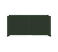 Housse de protection imperméable pour meubles de jardin avec grille d'aération en tissu Oxford 420D résistant aux UV pour l'extérieur (190 x 135 x 90 cm, vert)