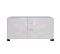Housse de protection imperméable pour meubles de jardin en tissu Oxford 420D avec grille d'aération, protection UV et résistant aux intempéries (190 x 135 x 90 cm, argenté)